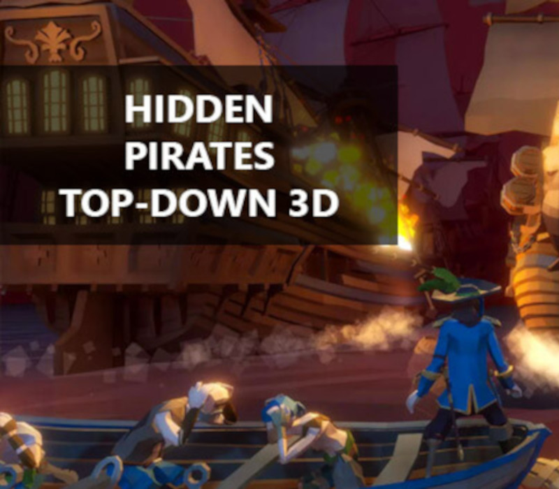 Hidden Pirates Top-Down 3D PC Steam Ключ