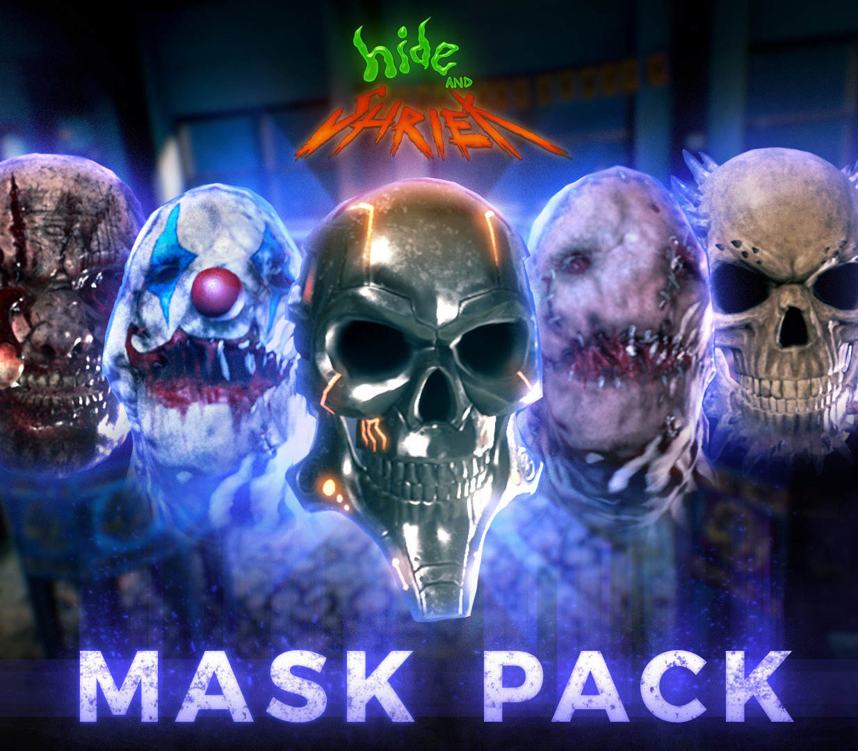 Hide and Shriek - Mask Pack DLC Steam Ключ