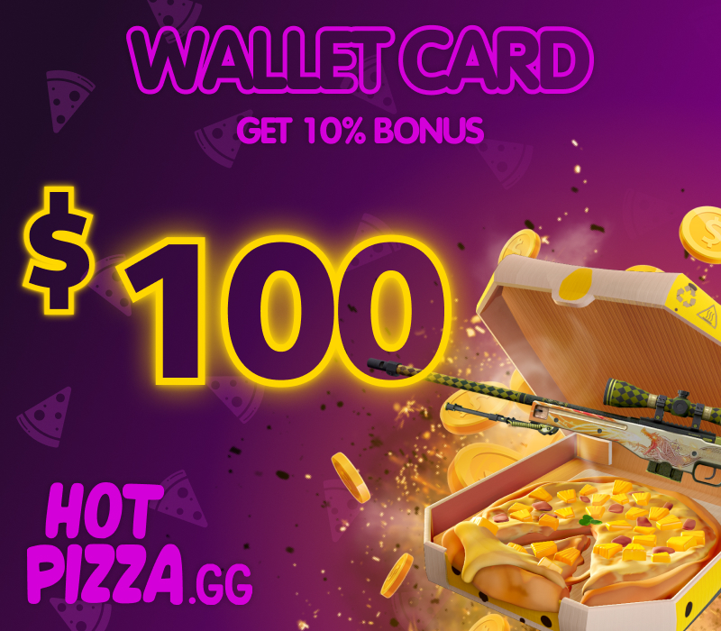 HOTPIZZA.GG $100 Подарочная карта