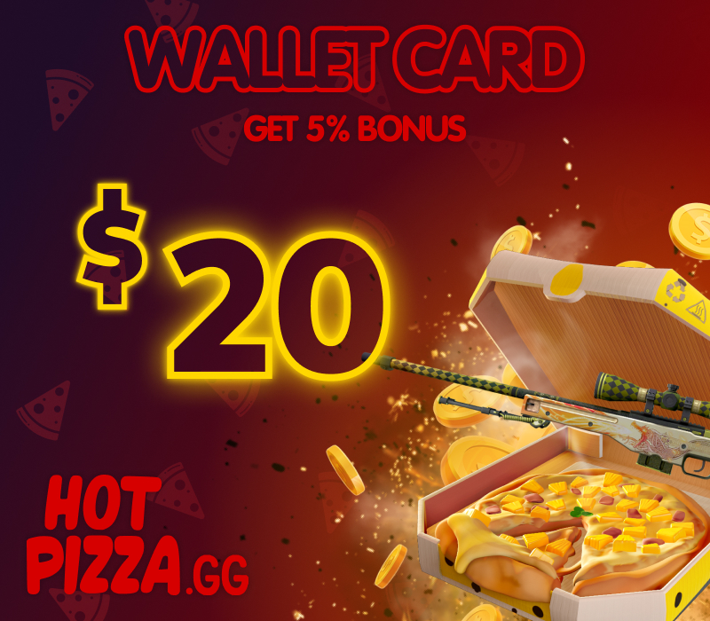 HOTPIZZA.GG $20 Подарочная карта