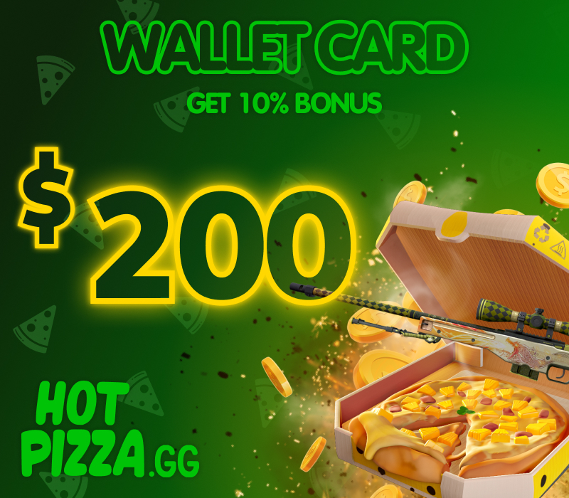 HOTPIZZA.GG $200 Подарочная карта