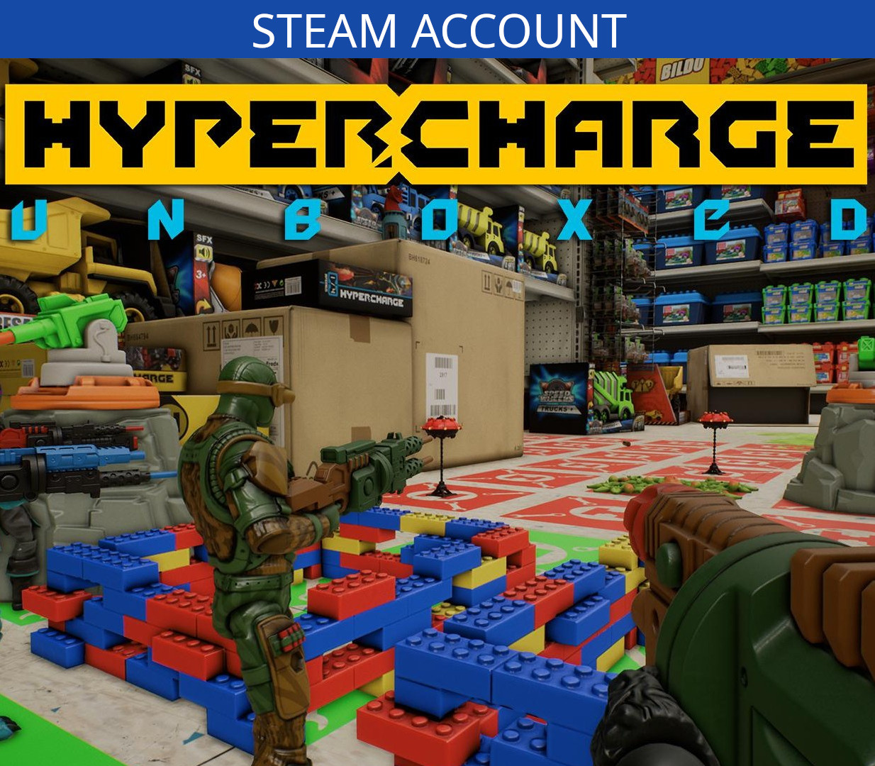 HYPERCHARGE: Unboxed PC Steam Аккаунт