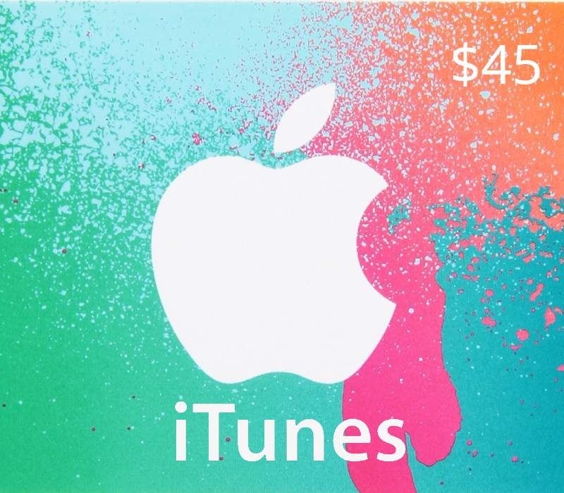 iTunes $45 NZ Карта