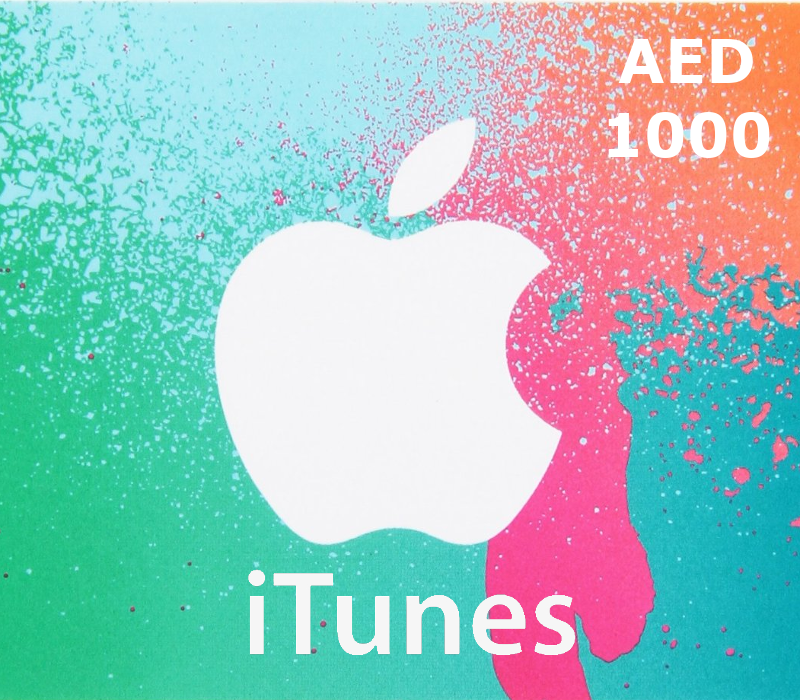 iTunes 1000 AED AE Карта