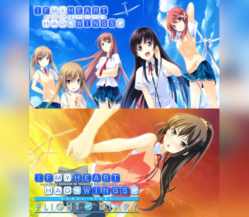 If My Heart Had Wings -Flight Diary- + New Wings: Akari DLC Steam Ключ