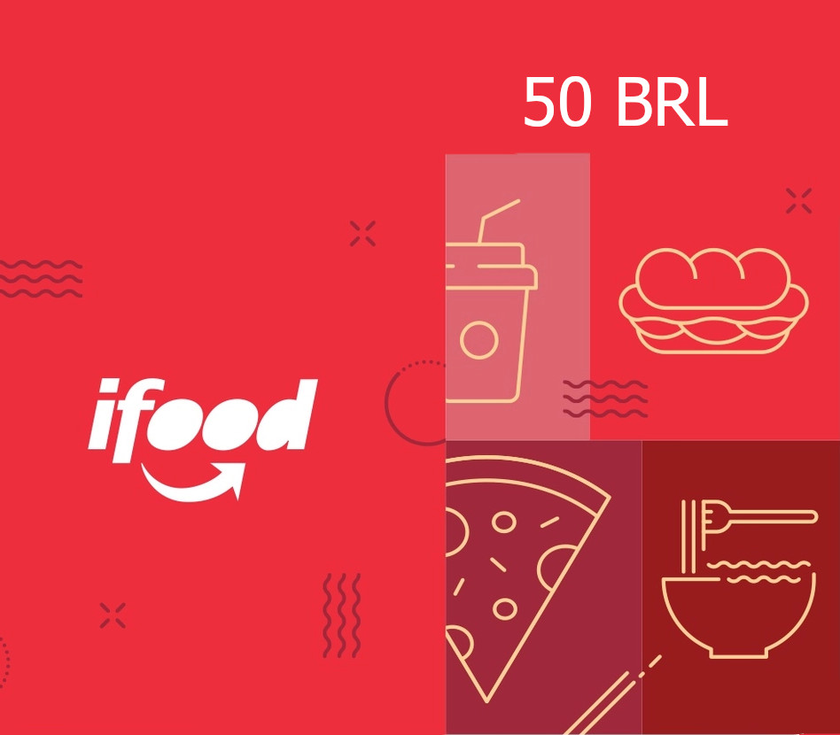 iFood BRL 50 Подарочная карта BR