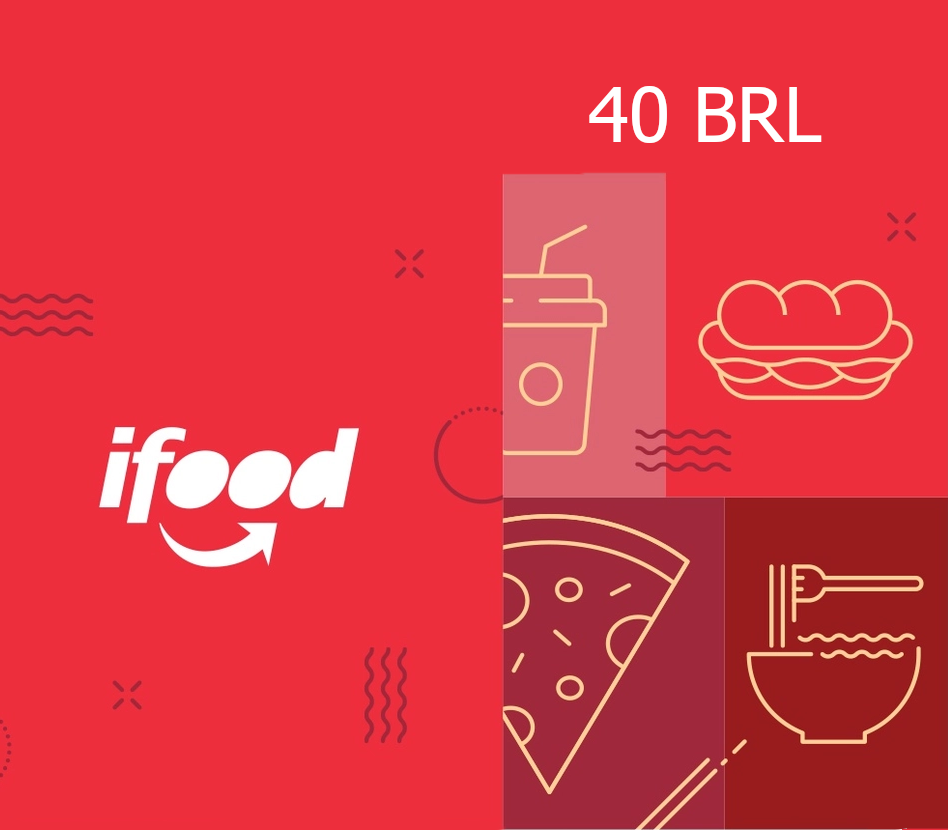 iFood BRL 40 Подарочная карта BR