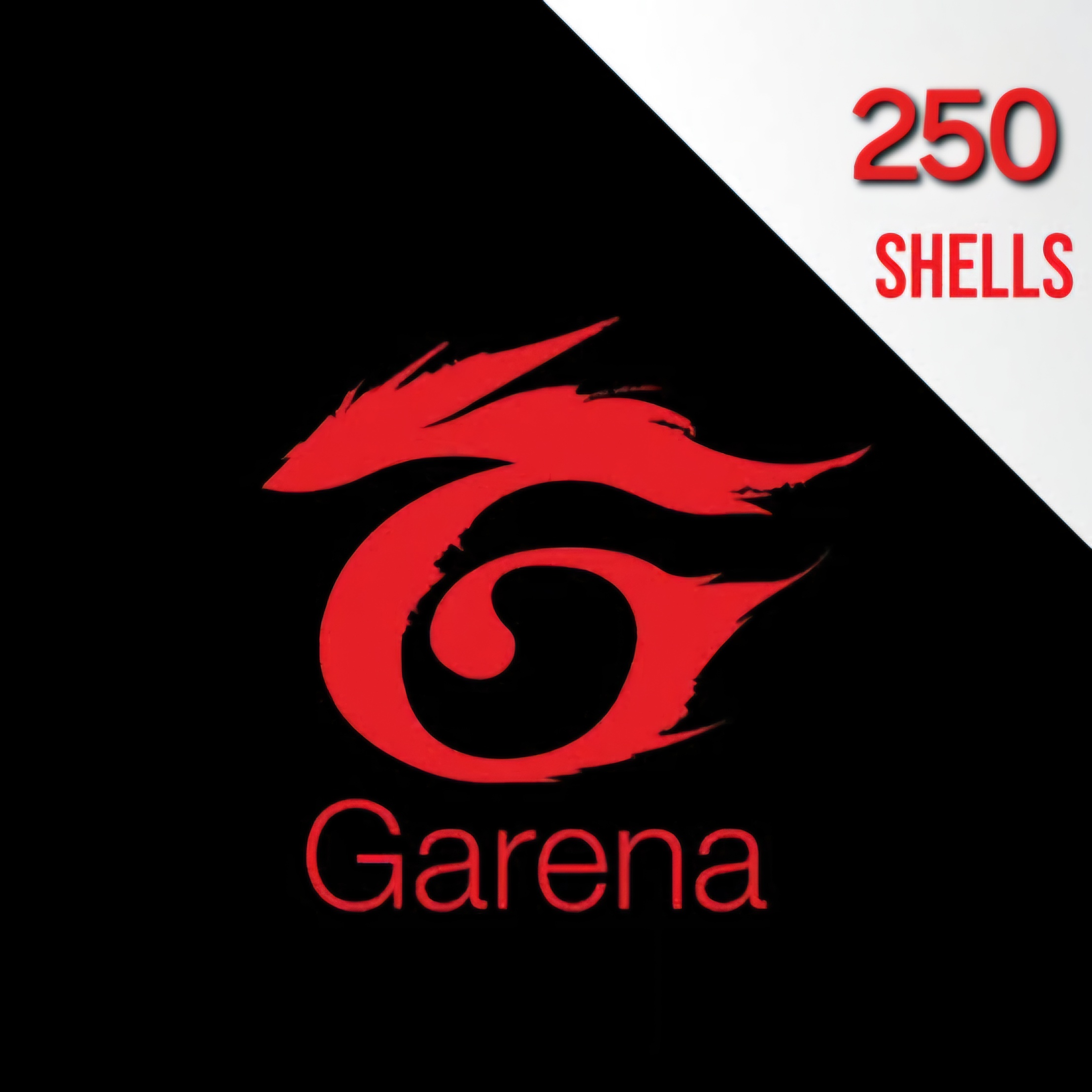 Garena 250 Shells Подарочная карта SG