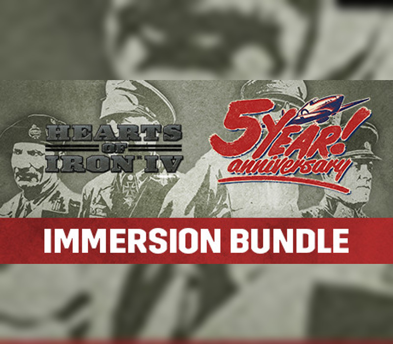 Hearts of Iron IV: Immersion Набор Steam Ключ