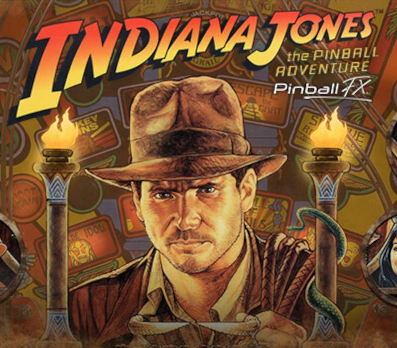 Pinball FX - Indiana Jones: The Pinball Adventure DLC EU Steam Ключ