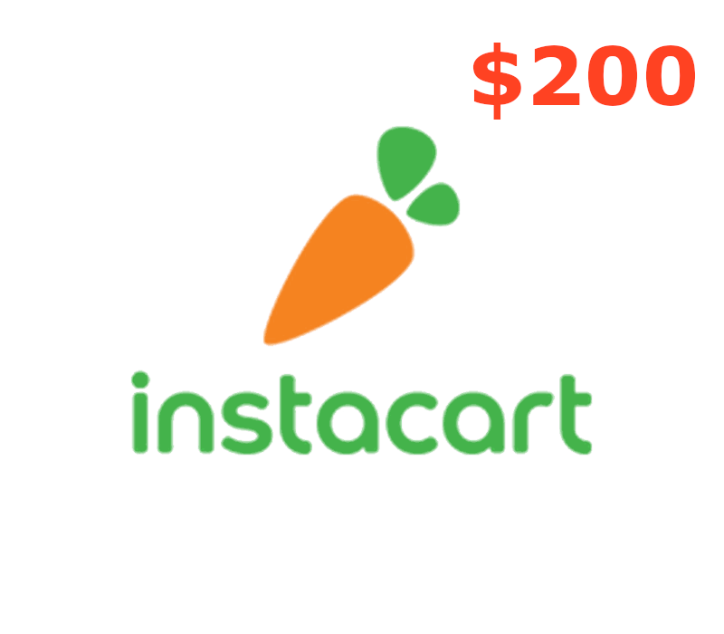 Instacart $200 Подарочная карта US