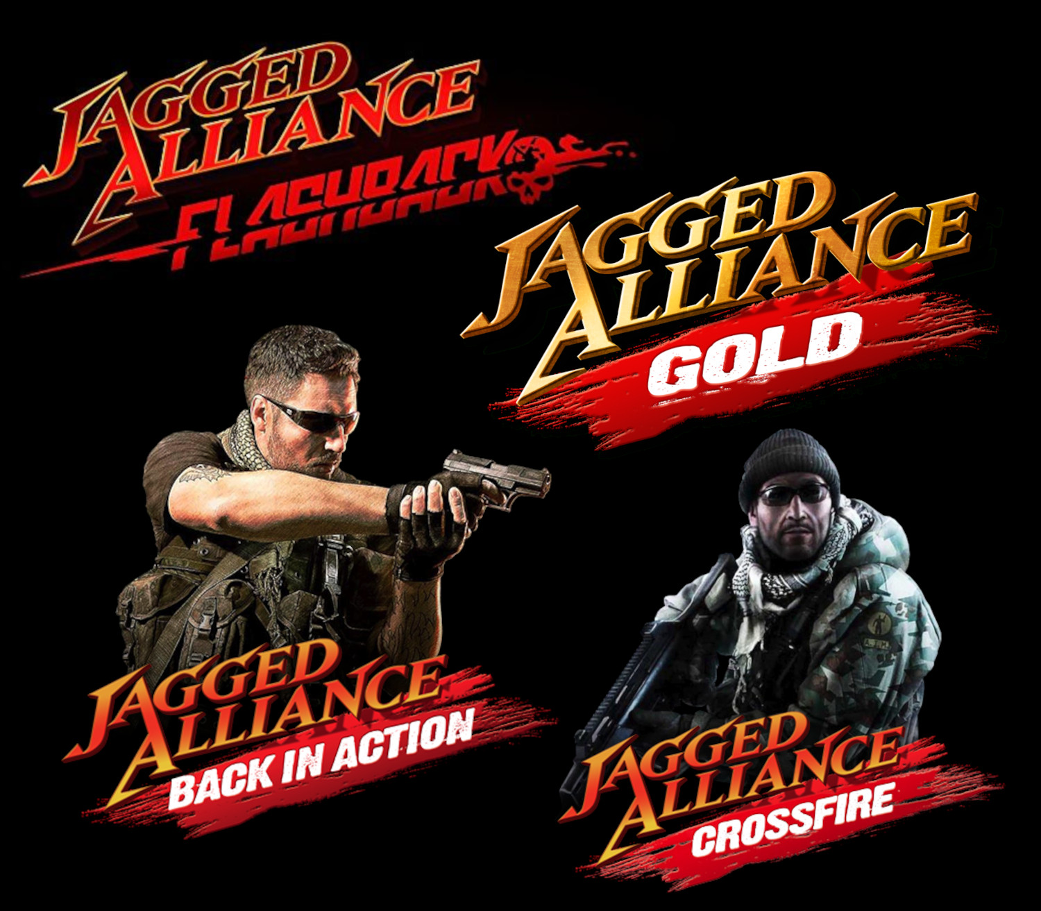 Jagged Alliance Complete Коллекция Steam Ключ
