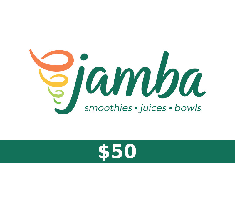 Jamba Juice $50 Подарочная карта US
