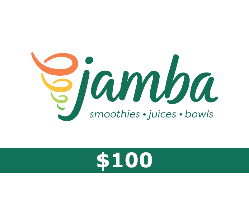 Jamba Juice $100 Подарочная карта US