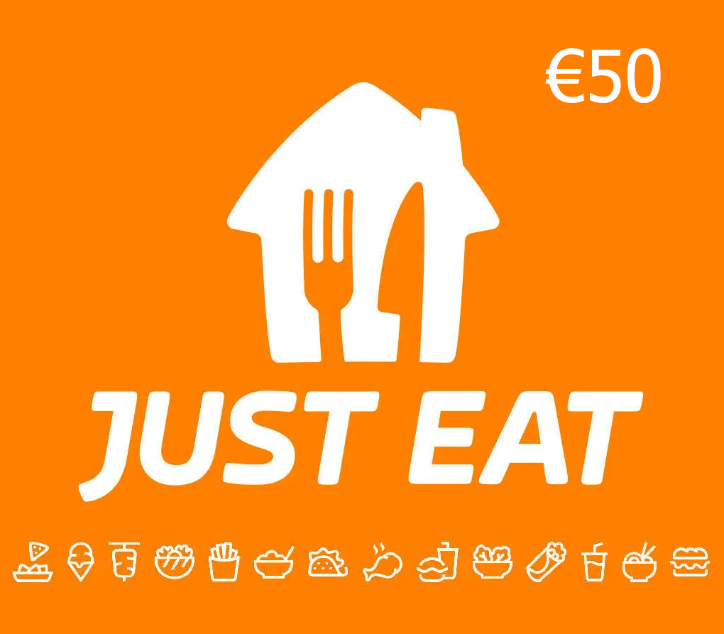Just Eat €50 Подарочная карта IE