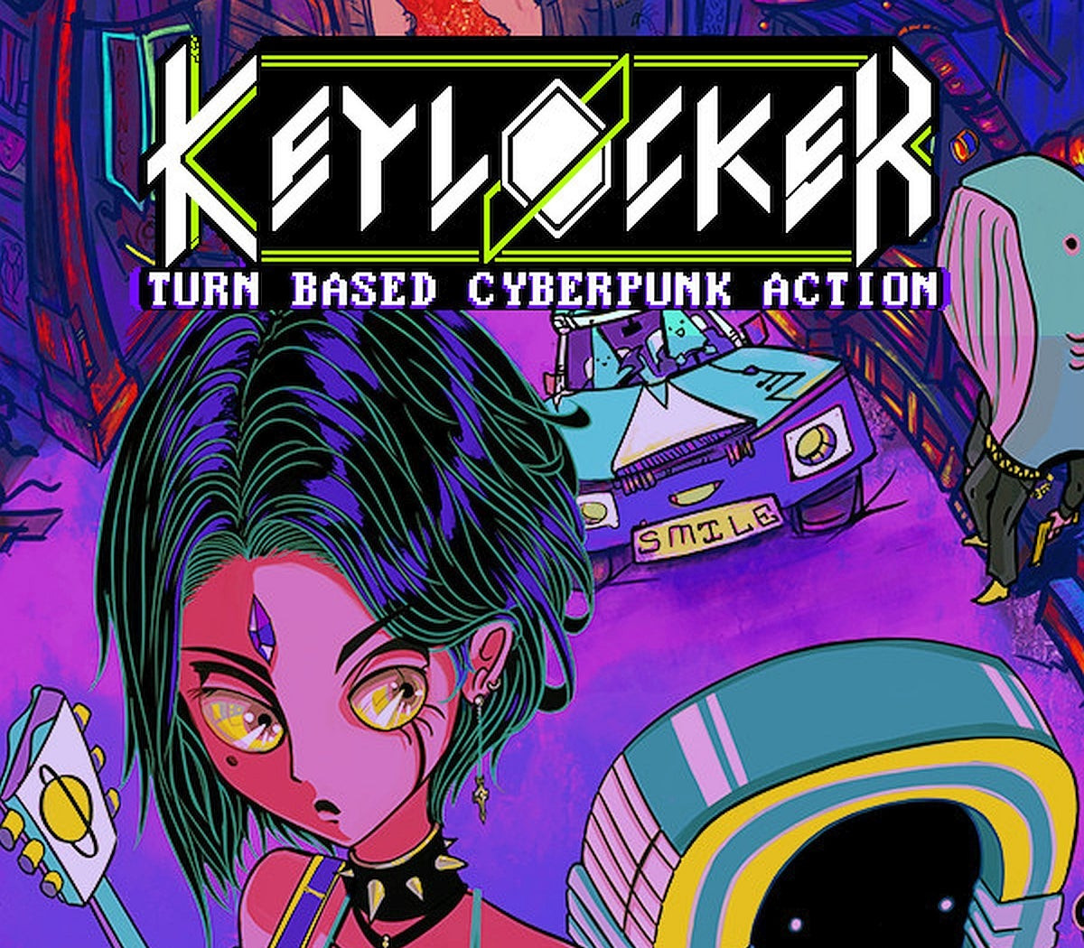 Keylocker | Turn Based Cyberpunk Action PC Epic Games Аккаунт
