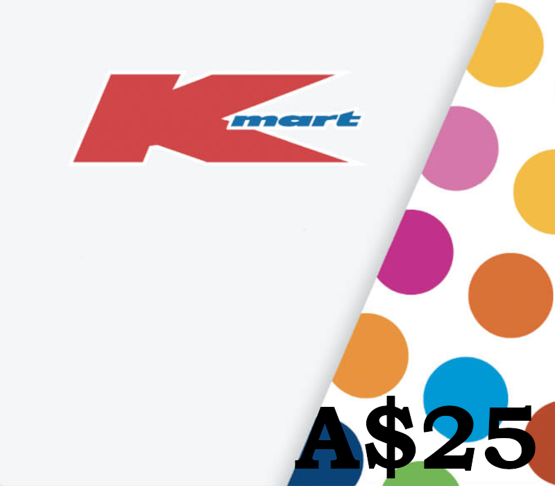 Kmart A$25 Подарочная карта AU