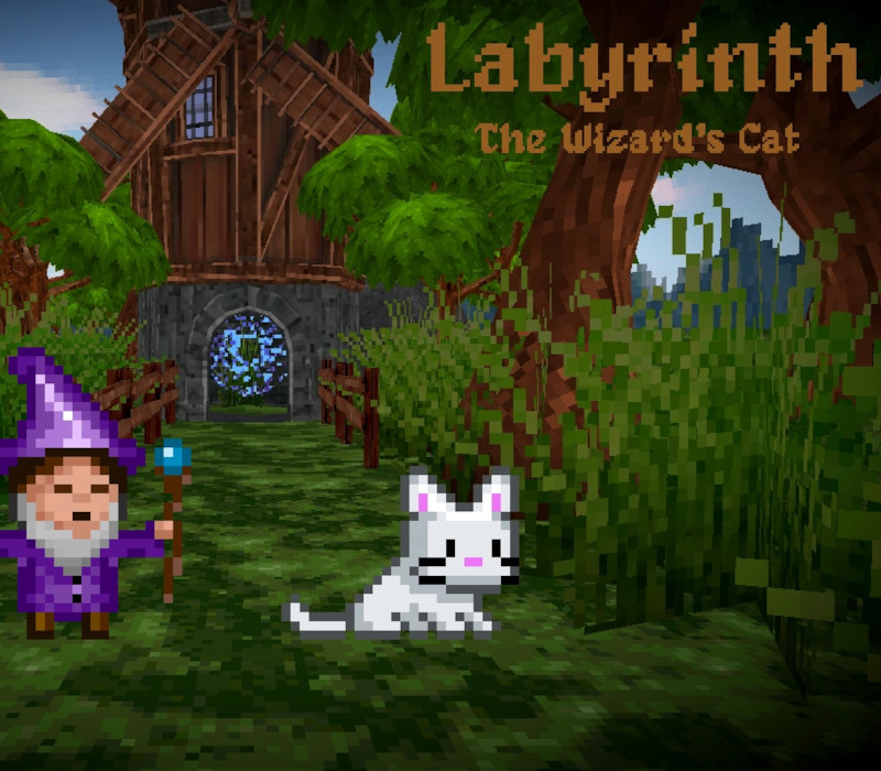 Labyrinth: The Wizard's Cat PC Steam Ключ
