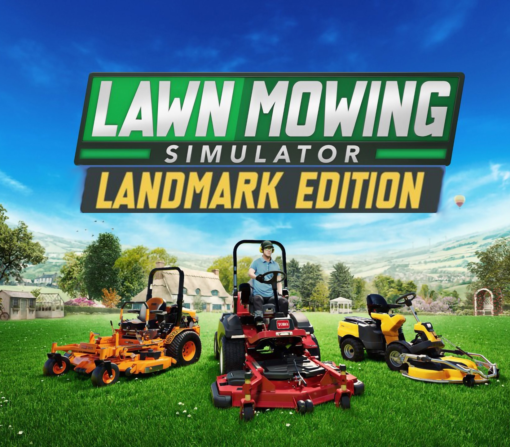 Lawn Mowing Simulator Landmark издание RoW PC Steam Ключ