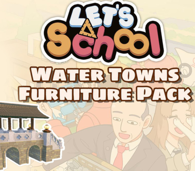 Let's School - Water Towns Furniture Pack DLC Steam Ключ