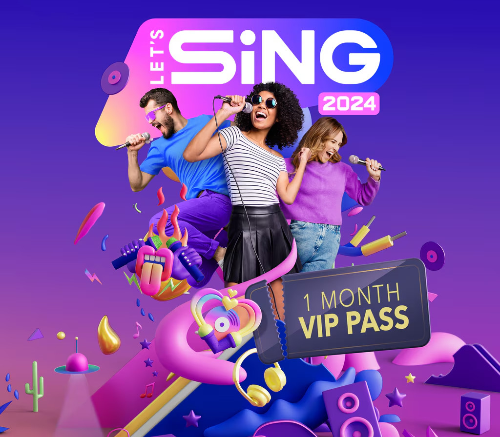 Let's Sing 2024: VIP Pass - Trial DLC EU (without DE) PS4 Ключ