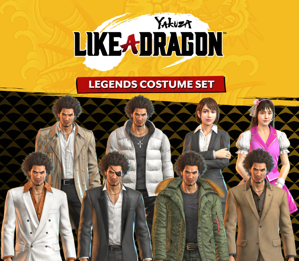 Yakuza: Like A Dragon - Legends Costume Set DLC EU PS4 Ключ