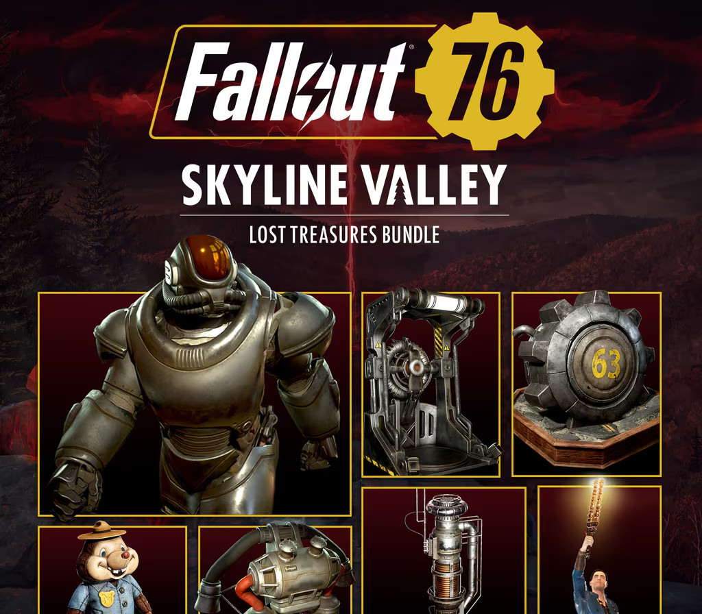 Fallout 76: Skyline Valley - Lost Treasures Набор DLC PC Steam Ключ