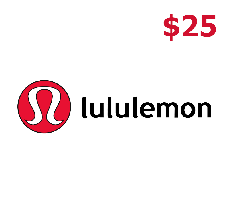 lululemon $25 Подарочная карта US