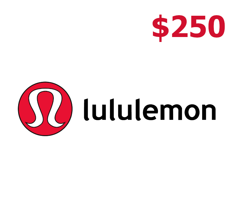 lululemon $250 Подарочная карта US
