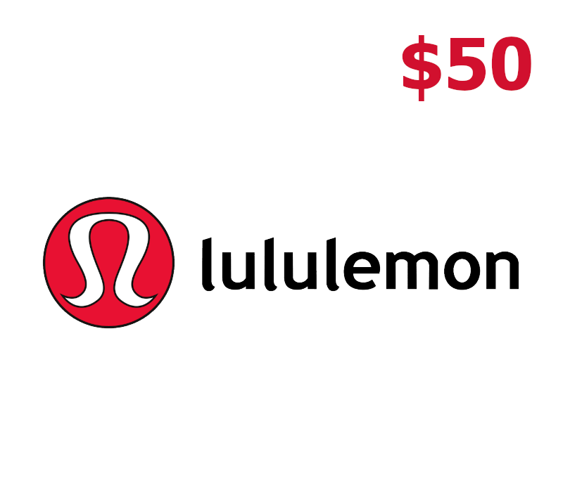 lululemon $50 Подарочная карта US
