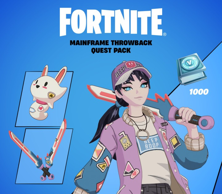 Fortnite - Mainframe Throwback Quest Pack DLC UK XBOX One / Xbox Series X|S Ключ
