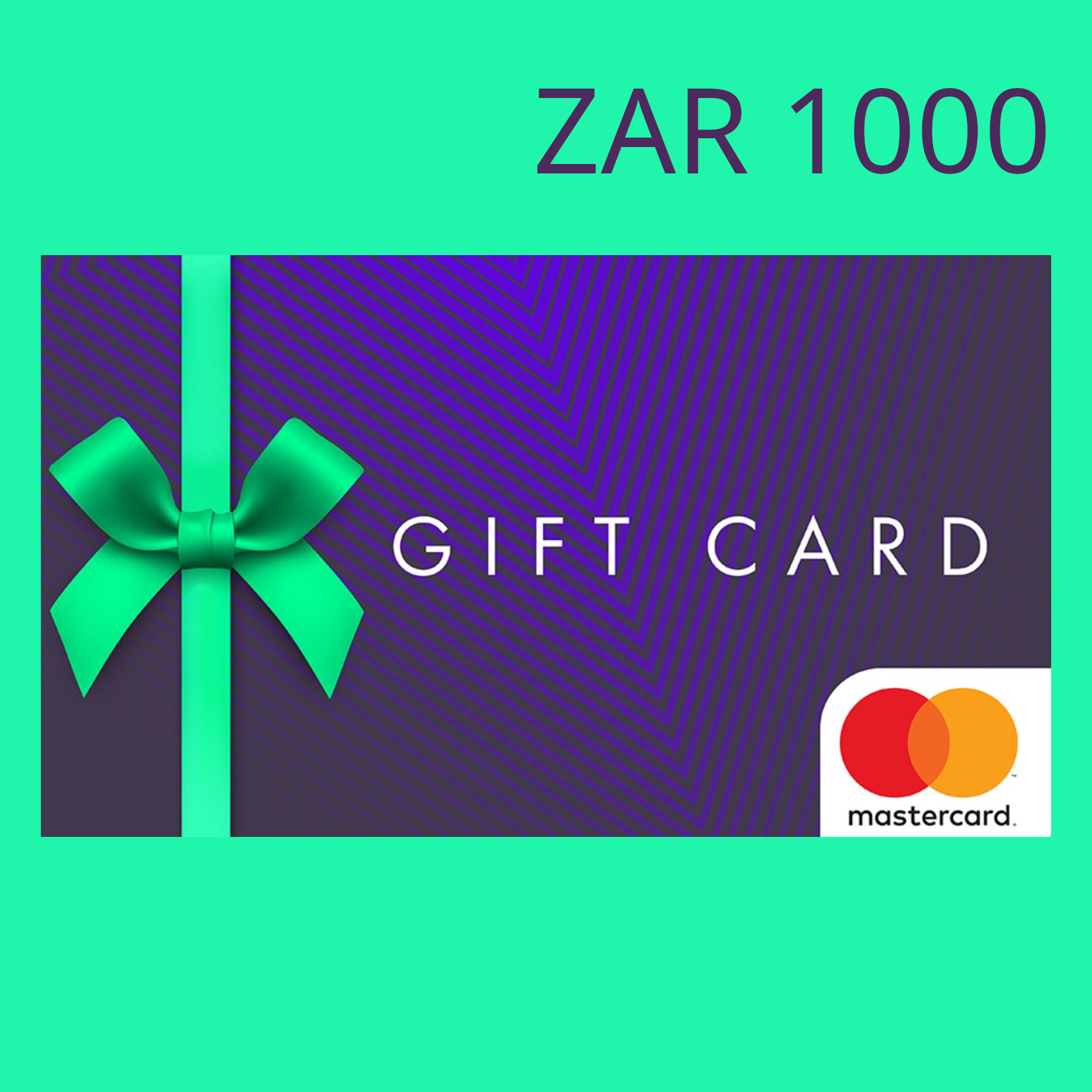 Mastercard Подарочная карта ZAR 1000 ZA
