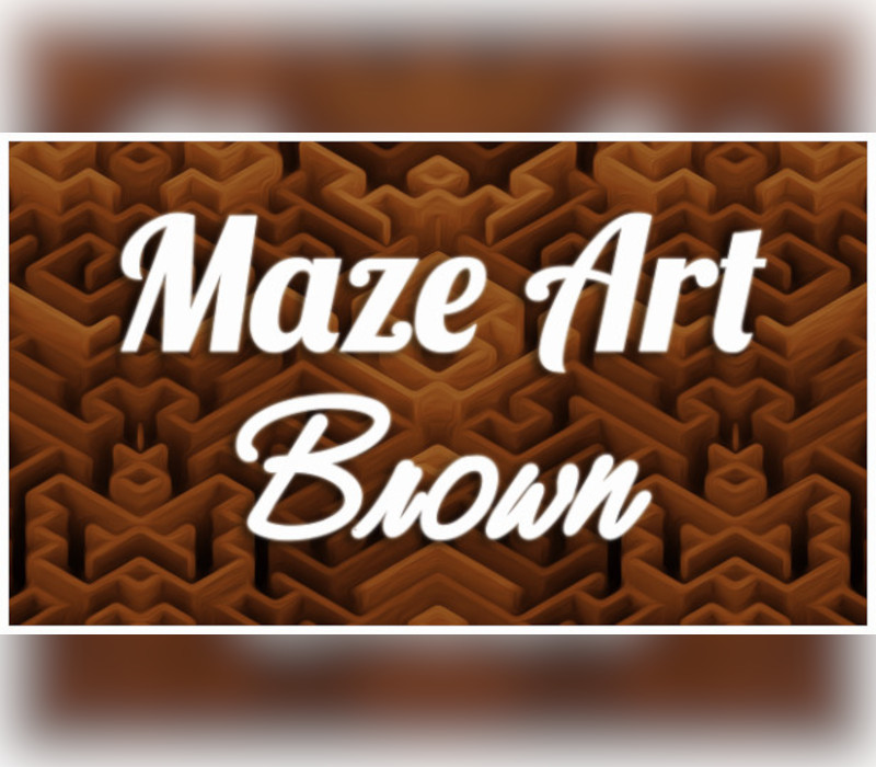 Maze Art: Brown Steam Ключ