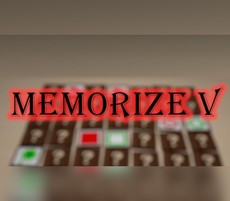 Memorize V Steam Ключ