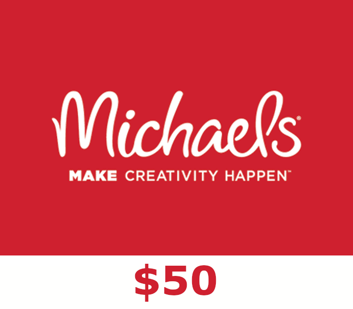 Michaels $50 Подарочная карта US