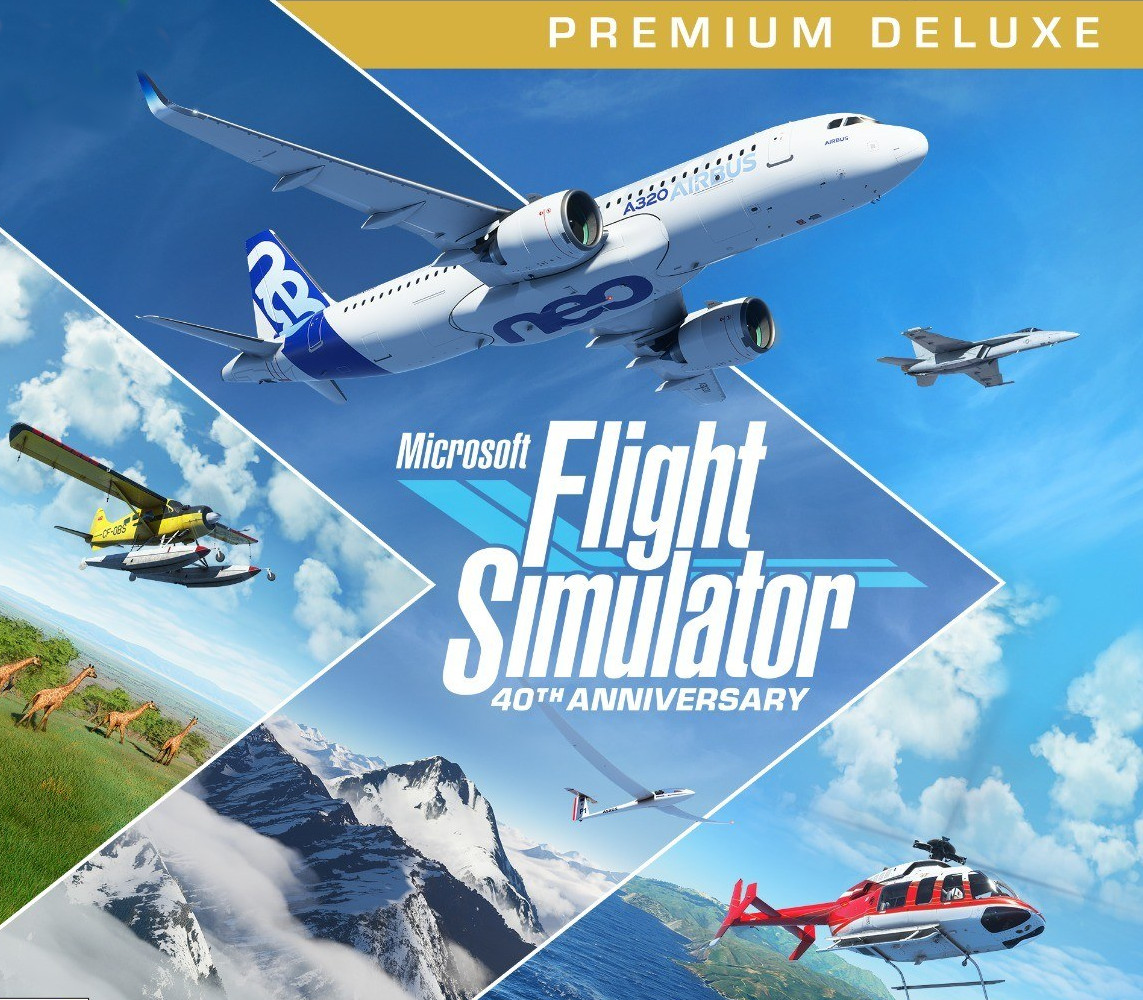 Microsoft Flight Simulator 40th Anniversary Premium Deluxe-издание Steam Аккаунт