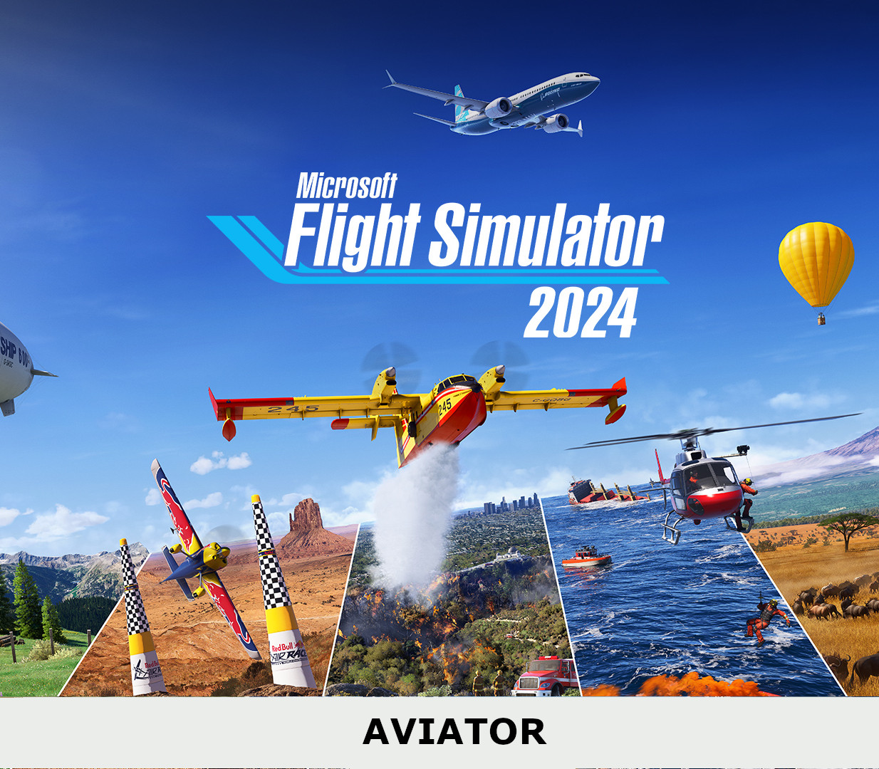 Microsoft Flight Simulator 2024 Aviator издание PC Steam Аккаунт