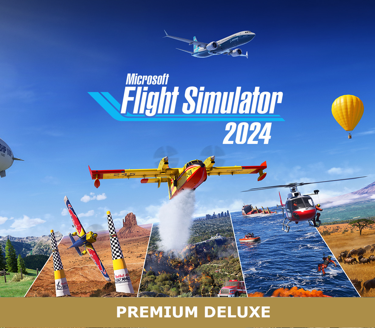 Microsoft Flight Simulator 2024 Premium Deluxe-издание Xbox Series X|S / PC Аккаунт