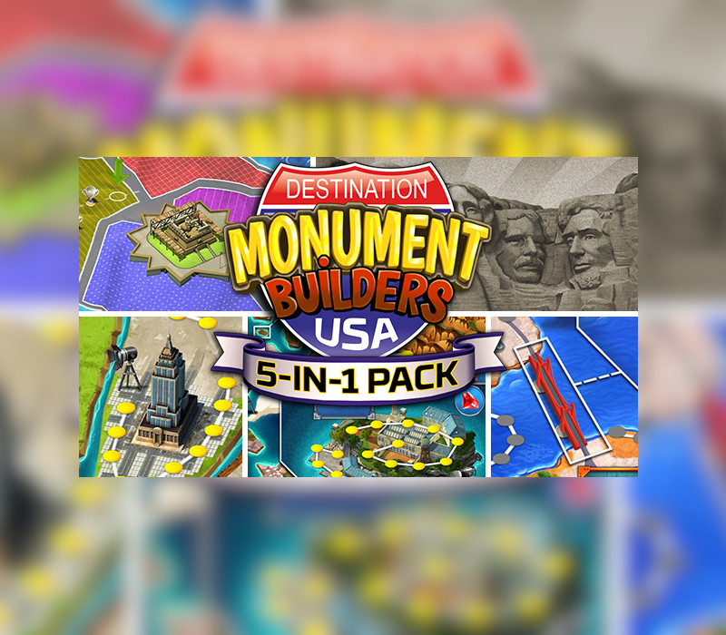 Monument Builders: Destination USA 5-in-1 Pack Steam Ключ