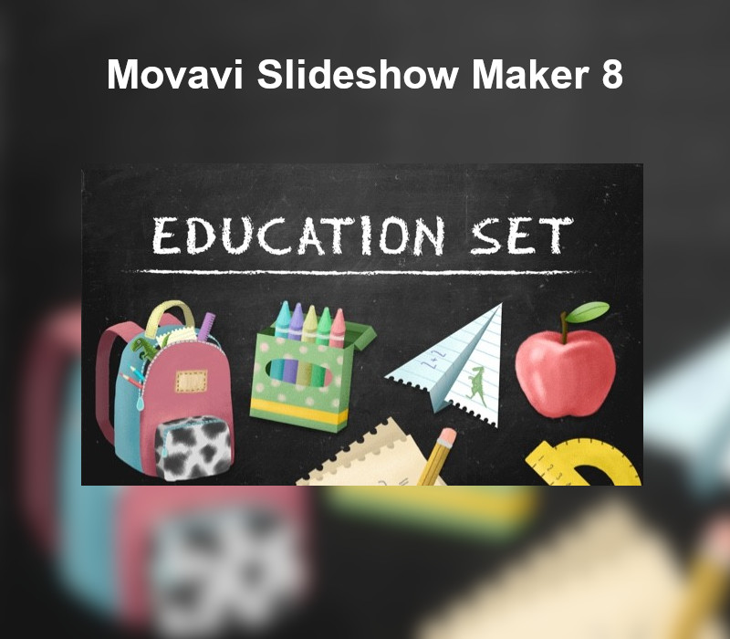 Movavi Slideshow Maker 8 - Education Set Effects DLC Steam Ключ