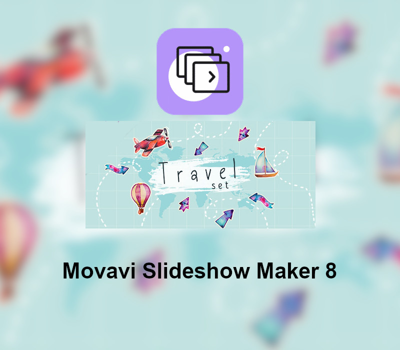 Movavi Slideshow Maker 8 - Travel Set Effects DLC Steam Ключ