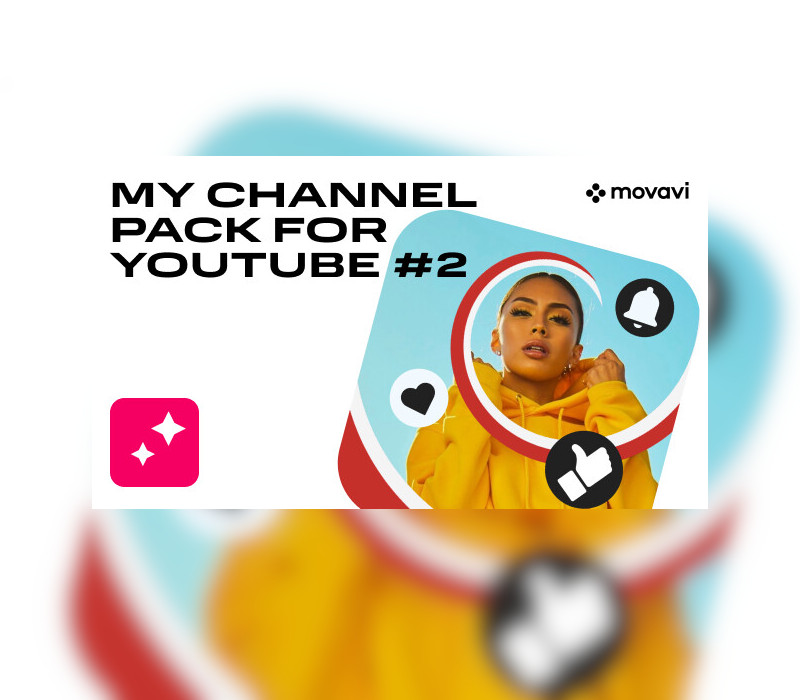 Movavi Video Editor 2023 - My Channel Pack for YouTube #2 DLC Steam Ключ