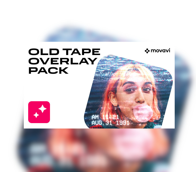 Movavi Video Editor 2023 - Old Tape Overlay Pack DLC Steam Ключ