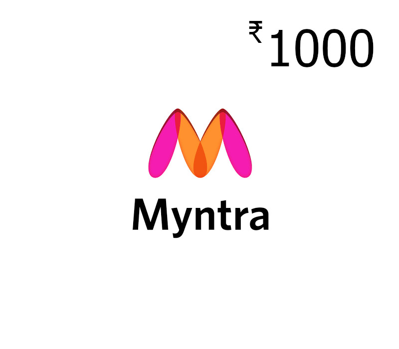 Myntra ₹1000 Подарочная карта IN