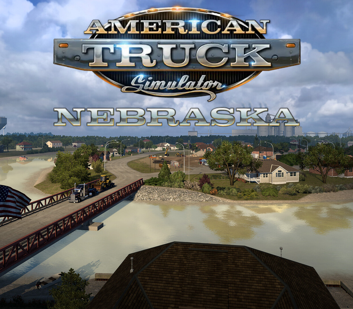 American Truck Simulator - Nebraska DLC EU PC Steam Ключ