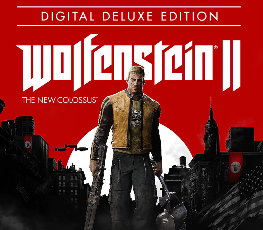 Wolfenstein II: The New Colossus Digital Deluxe-издание PC Windows Ключ
