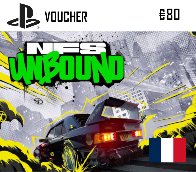 Need for Speed Unbound PlayStation Network Карта €80 FR