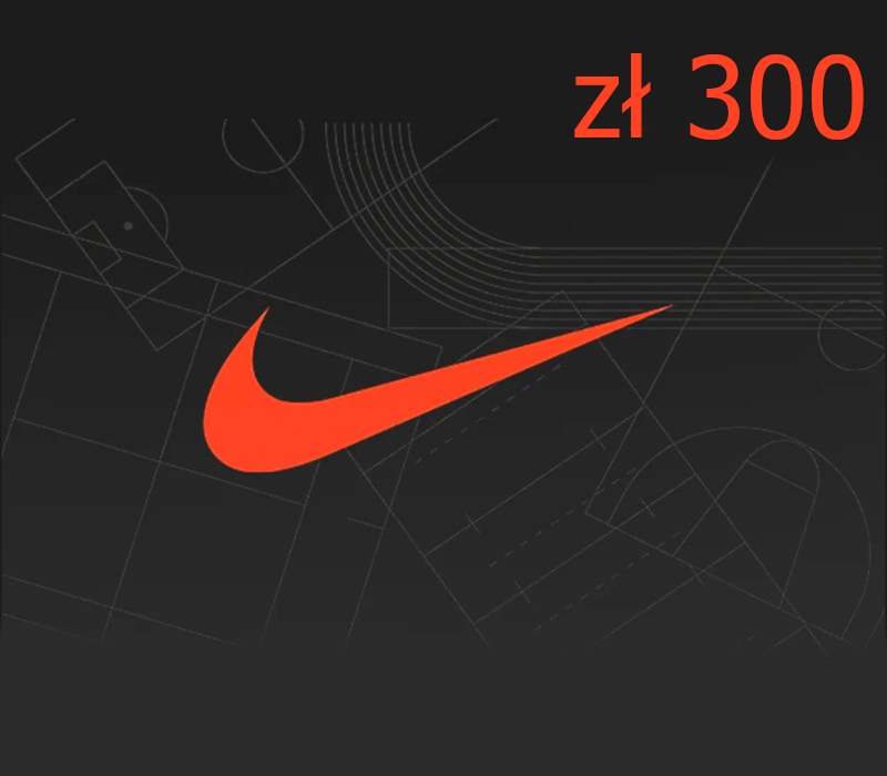 Nike 300 PLN Подарочная карта PL
