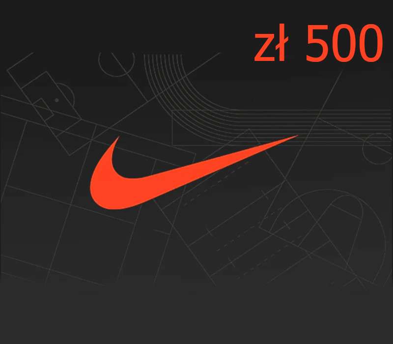 Nike 500 PLN Подарочная карта PL