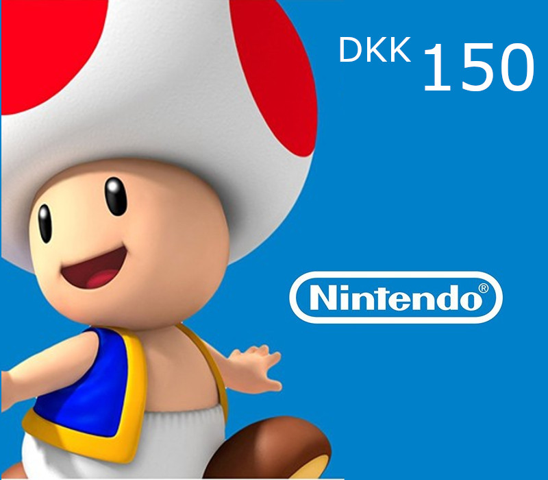 Nintendo eShop Предоплаченная карта 150 DKK DK Ключ